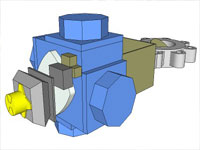 Butterfly Valve in Sketchup