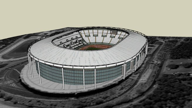 Sketchup model - Stadio Olimpico di Roma