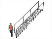 Simple Stairs in SketchUp