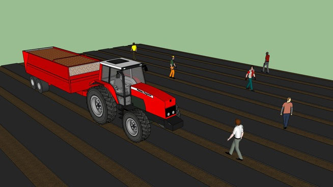 Tracteur remorque