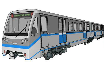 Rusich Metro Train
