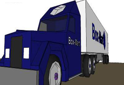 Box Mart Semi Truck