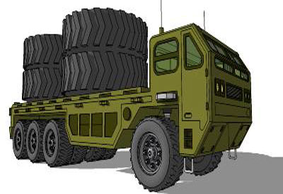Military Transport Truck