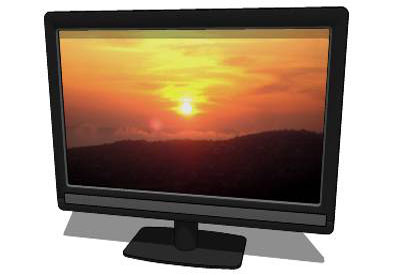 Wide screen HD TV