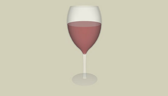 Sketchup model - Wine Glass